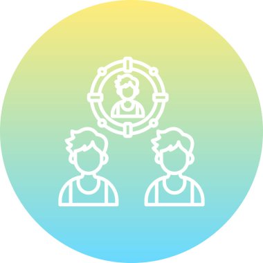 hedef web simge vektör çizim