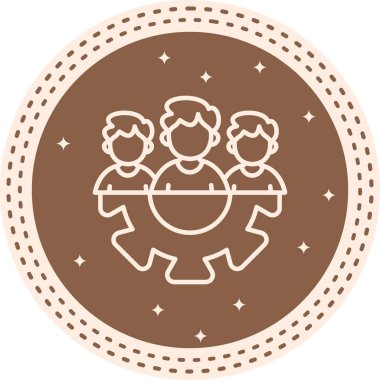 yönetim web simgesi vektör illüstrasyonu