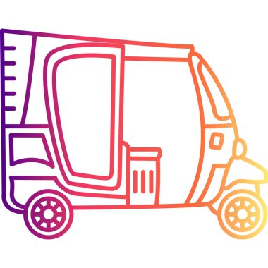 Rickshaw Dengeli Profesyonel Düz Sanat Düzeni