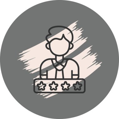 Performans web simgesi vektör illüstrasyonu