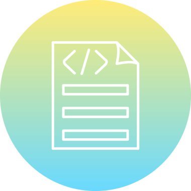 Kaynak Kod Zarif Asgari Dijital Grafik Sembolü