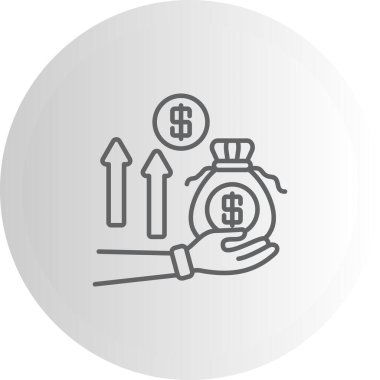 Sermaye Eşsiz Düz Dijital Tasarım Nesnesi