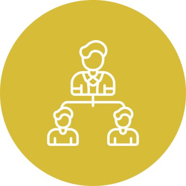 iş liderliği, web basit simgesi