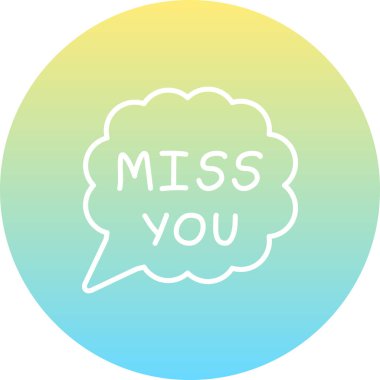 Miss You Parlak Modern Yaratıcı Sanat Düzeni