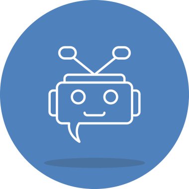 Sohbet Artırılmış Zarif Vektör Sanat Nesnesi