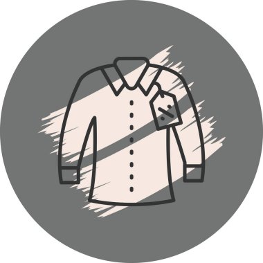 Gömlek Minimum Yüksek Çözünürlüklü Vektör Düzeni