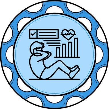 Otur Dengeli Yenilikçi Ürün Grafiksel Elementi