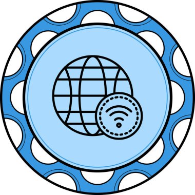 İnternet Stili Yüksek Çözünürlüklü Sanat Sembolü