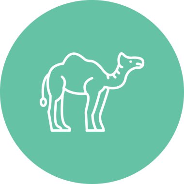 Deve Simgesi Vektör tasarımı