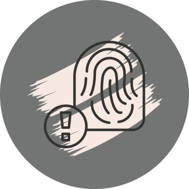 Hata web simgesi vektör illüstrasyonu