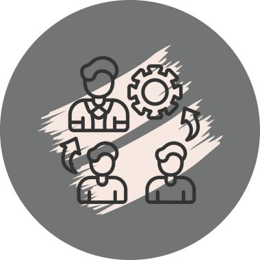 Hiyerarşi Yapısı Temiz Profesyonel Düz Tasarım Özelliği