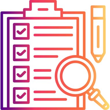 Anket Stili Özel Vektör Tasarım Varlığı