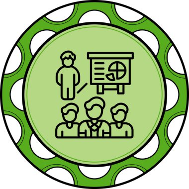 Skills web simgesi vektör çizimi