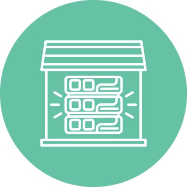 Veri Deposu Vibrant Dijital Grafik Özelliği