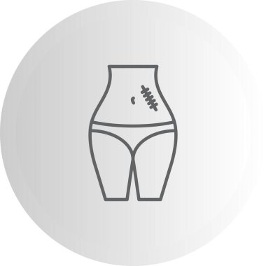 Scar Stili Yüksek Çözünürlüklü Sanat Sembolü