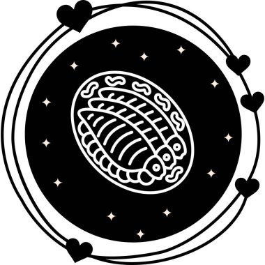 Fish Fry Dengeli Profesyonel Markalaşma Grafik Sembolü