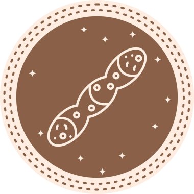 Pleurotaenium Ovatum Ayrı Temiz Damgalama Grafikleri