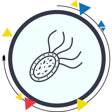 Pyrococcus Furiosus Dengelenmiş Özel Düz Vektör Düzeni
