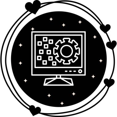 Dijital Dönüşüm Eşsiz Soyut Markalaşma Grafiksel ŞekliName