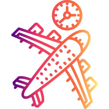 Gecikmeli Minimum Düz Kullanıcı Deneyimi Sembolü