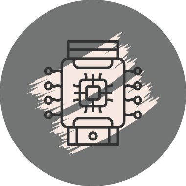 izle simge vektör çizimi tasarımı