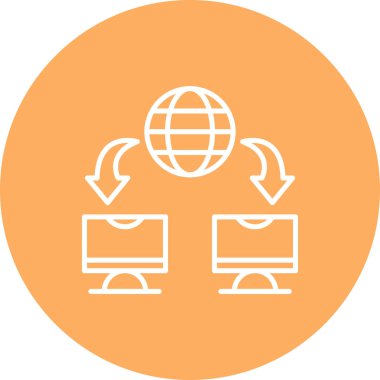 Ağ Bağlantısı Dengeli Profesyonel Düz Sanat Düzeni