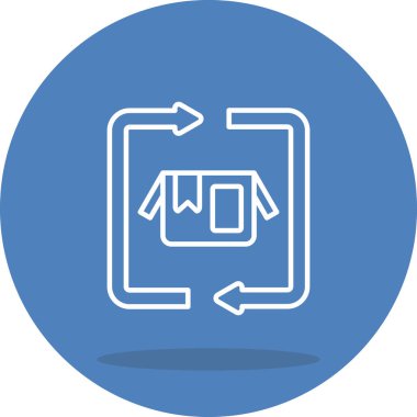 Çevik Eşsiz Düz Dijital Tasarım Nesnesi