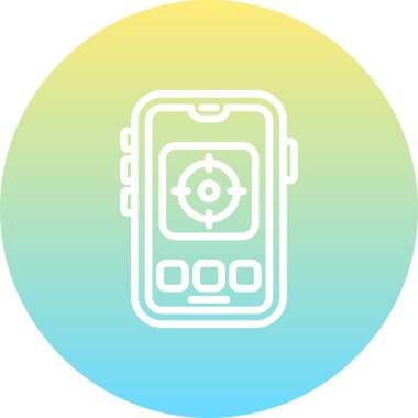 hedef web simge vektör çizim