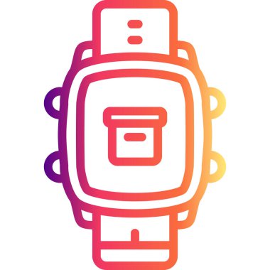 Akıllı Saat Arşivi Dengeli Profesyonel Markalaşma Grafik Sembolü