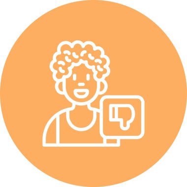 Web simgesi vektör illüstrasyonundan hoşlanmadım