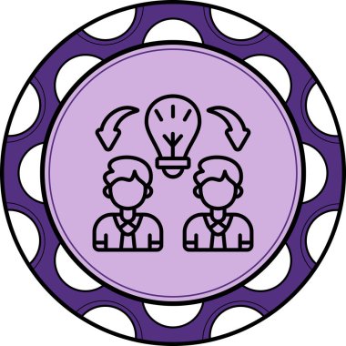 Beyin Saptırıcı Asgari Dijital Grafik Sembolü