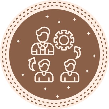 Hiyerarşi Yapısı Zarif Çağdaş Dijital Grafik Özelliği