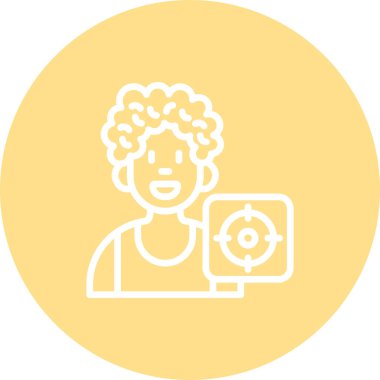 hedef web simge vektör çizim