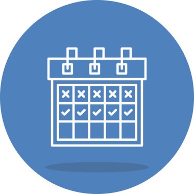 Schedule Elegant Modern Creative Art Symbol