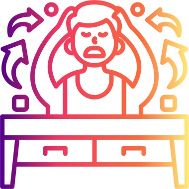 Adhd Yenilikçi Düz Ürün Tasarım Sembolü