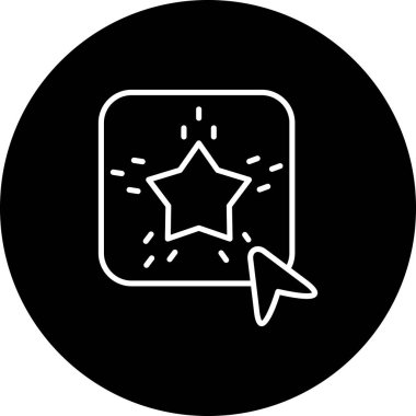 Yıldız Zarif Asgari Dijital Grafik Sembolü