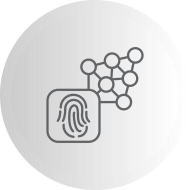 Algoritma modern simgesinin vektör çizimi