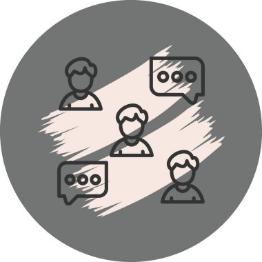 Ağ Modern Dengeli Markalaştırma Vektörü Sembolü