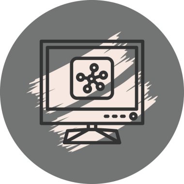 Tv Ağı Dinamik Modern Yaratıcı Vektör Varlığı