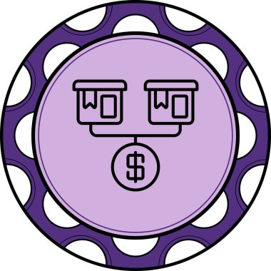 Zarif Modern Yaratıcı Sanat Sembolü