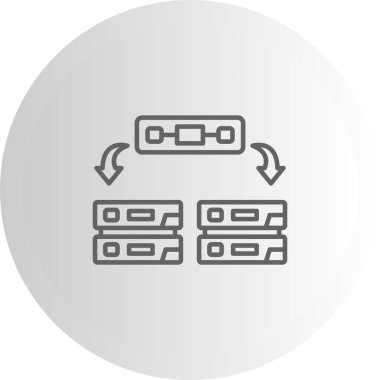 Sunucu Dinamik Yaratıcı Dijital Grafik Şekli