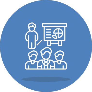 Skills web simgesi vektör çizimi