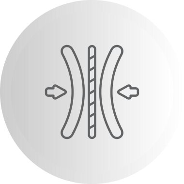 Sıkıştırma Modern Yaratıcı Sanat Sembolü