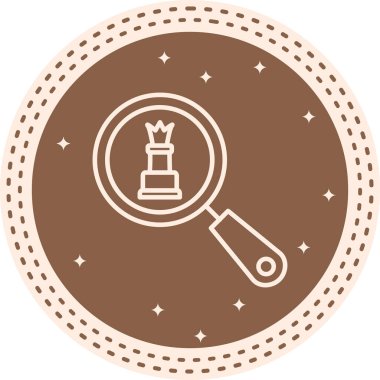 arama web simgesi vektör illüstrasyonu