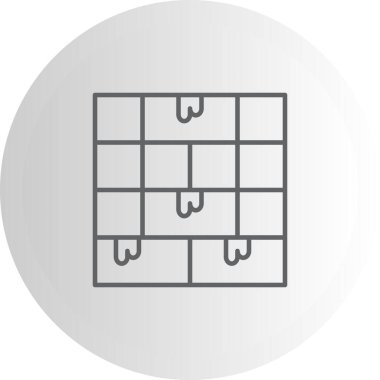 Duvar Sofistike Özel Arayüz Tasarımı Elementi