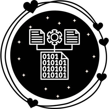 Dosyalar Dönüşümlü Profesyonel Markalaşma Grafik Sembolü