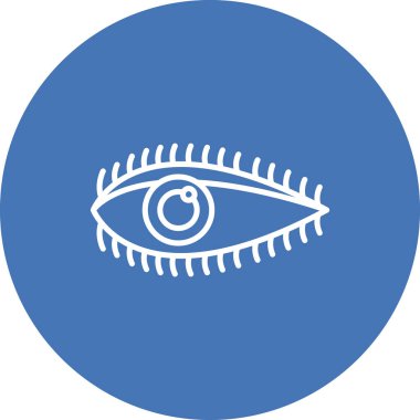 Göz Premium Çağdaş Düz Vektör Özelliği