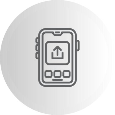 Simge vektör illüstrasyon tasarımı yükle