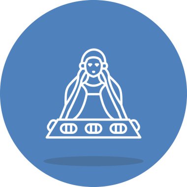 Baker Eşsiz Düz Dijital Tasarım Nesnesi