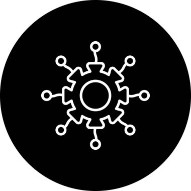 Ağ Rafineri Zarif Vektör Sanat Nesnesi